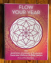 Load image into Gallery viewer, Flow Your Year Wisdom Planner and Journal